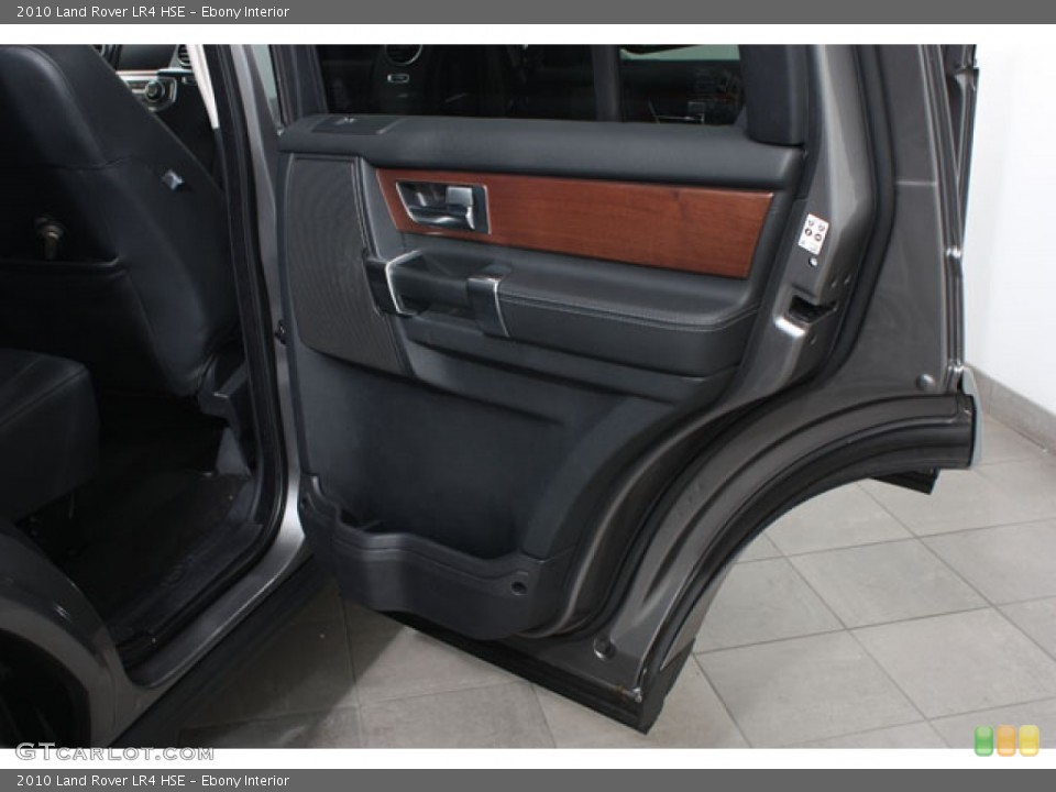 Ebony Interior Door Panel for the 2010 Land Rover LR4 HSE #63087509