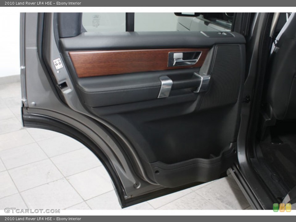 Ebony Interior Door Panel for the 2010 Land Rover LR4 HSE #63087516