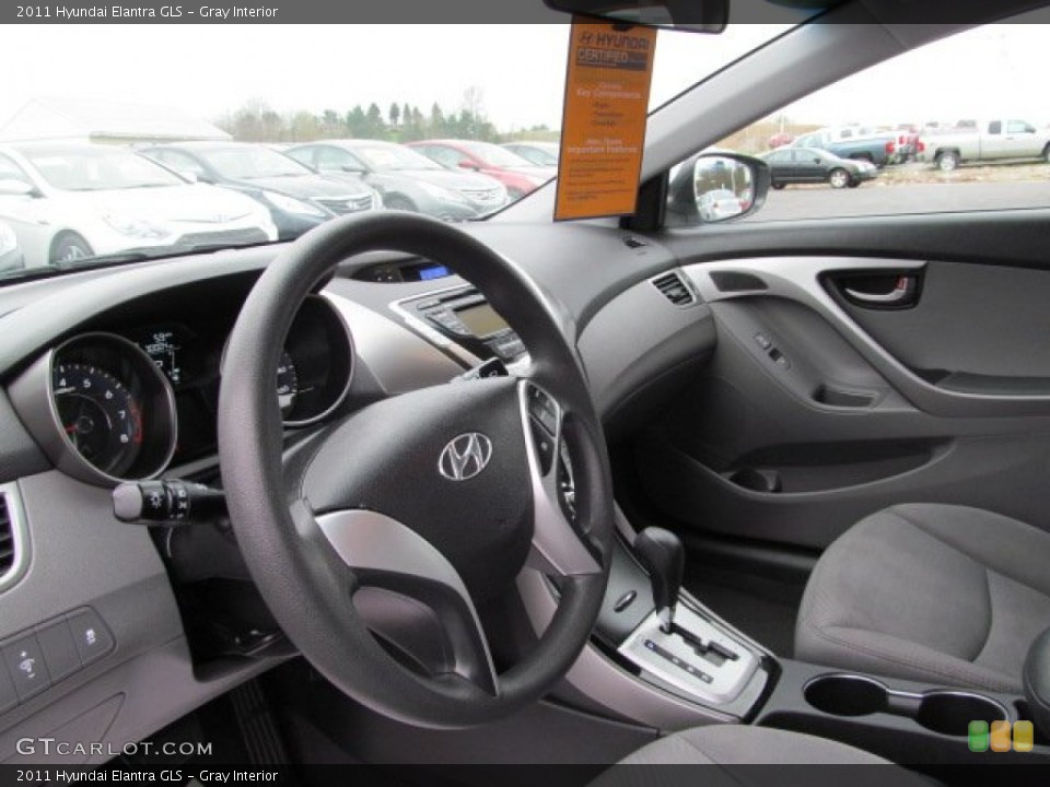 Gray Interior Photo for the 2011 Hyundai Elantra GLS #63087758