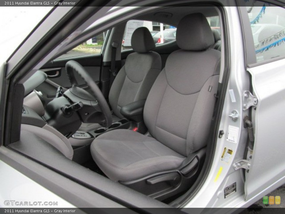 Gray Interior Photo for the 2011 Hyundai Elantra GLS #63087767