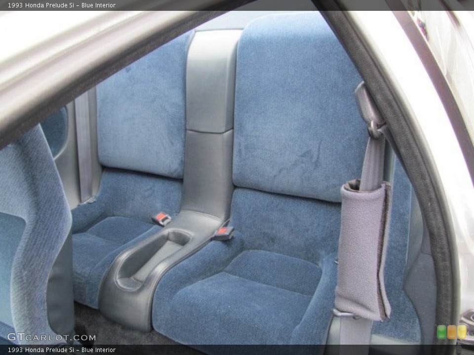 Blue 1993 Honda Prelude Interiors