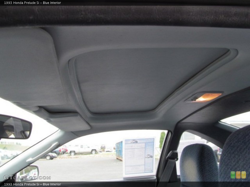 Blue Interior Sunroof for the 1993 Honda Prelude Si #63089091