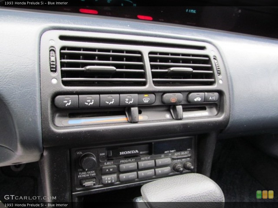 Blue Interior Controls for the 1993 Honda Prelude Si #63089108