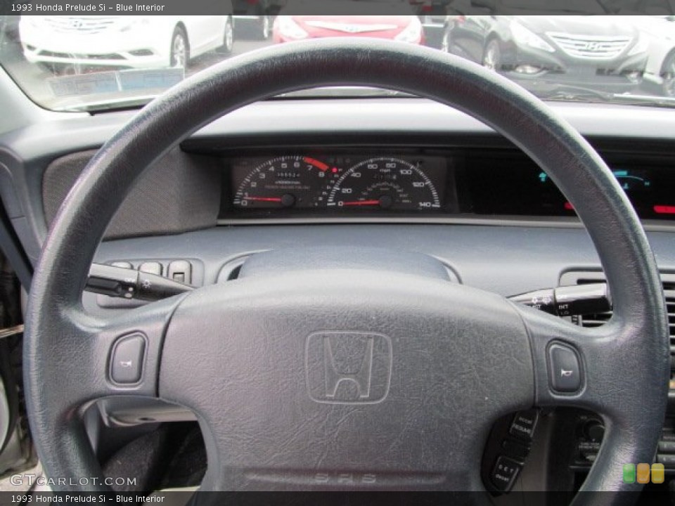 Blue Interior Steering Wheel for the 1993 Honda Prelude Si #63089126