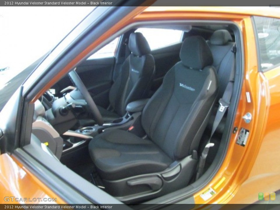 Black Interior Photo for the 2012 Hyundai Veloster  #63089994