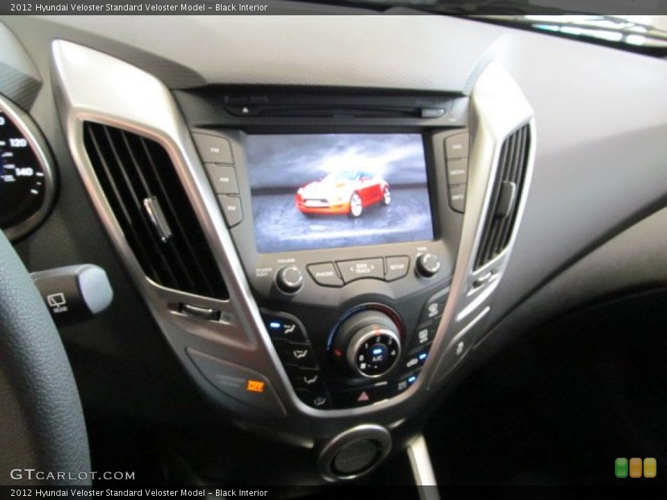 Black Interior Controls for the 2012 Hyundai Veloster  #63090002