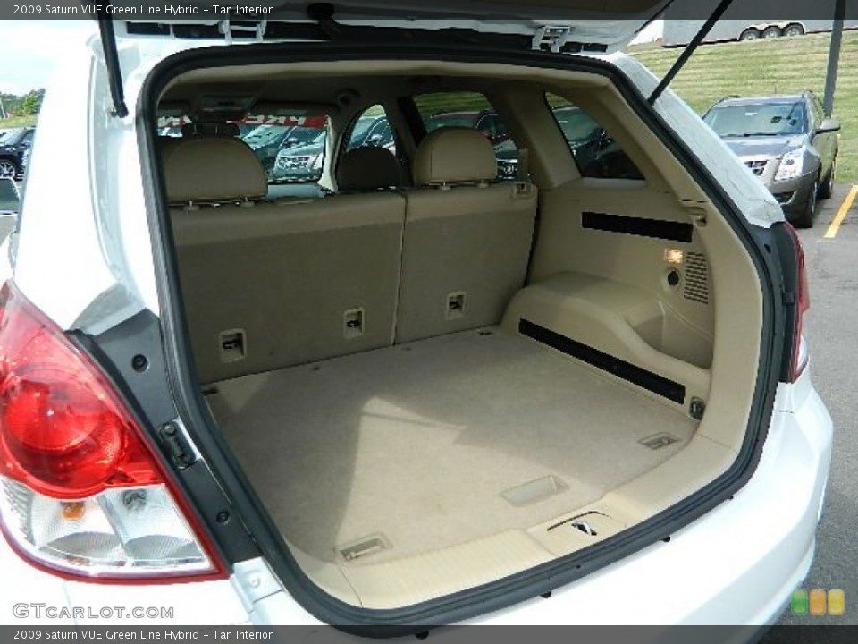 Tan Interior Trunk For The 2009 Saturn Vue Green Line Hybrid