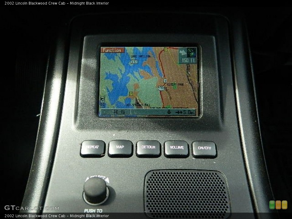 Midnight Black Interior Navigation for the 2002 Lincoln Blackwood Crew Cab #63096449