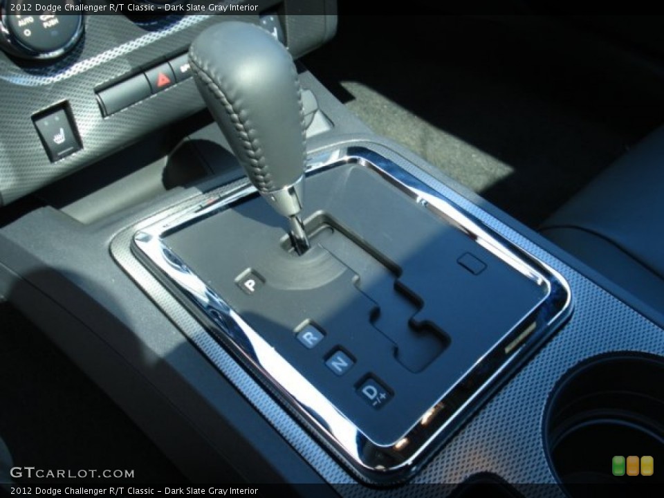 Dark Slate Gray Interior Transmission for the 2012 Dodge Challenger R/T Classic #63105247