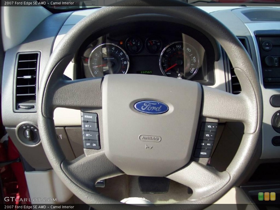 Camel Interior Steering Wheel for the 2007 Ford Edge SE AWD #6310544