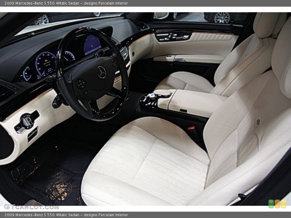 designo Porcelain Interior Photo for the 2009 Mercedes-Benz S 550 4Matic Sedan #63106652