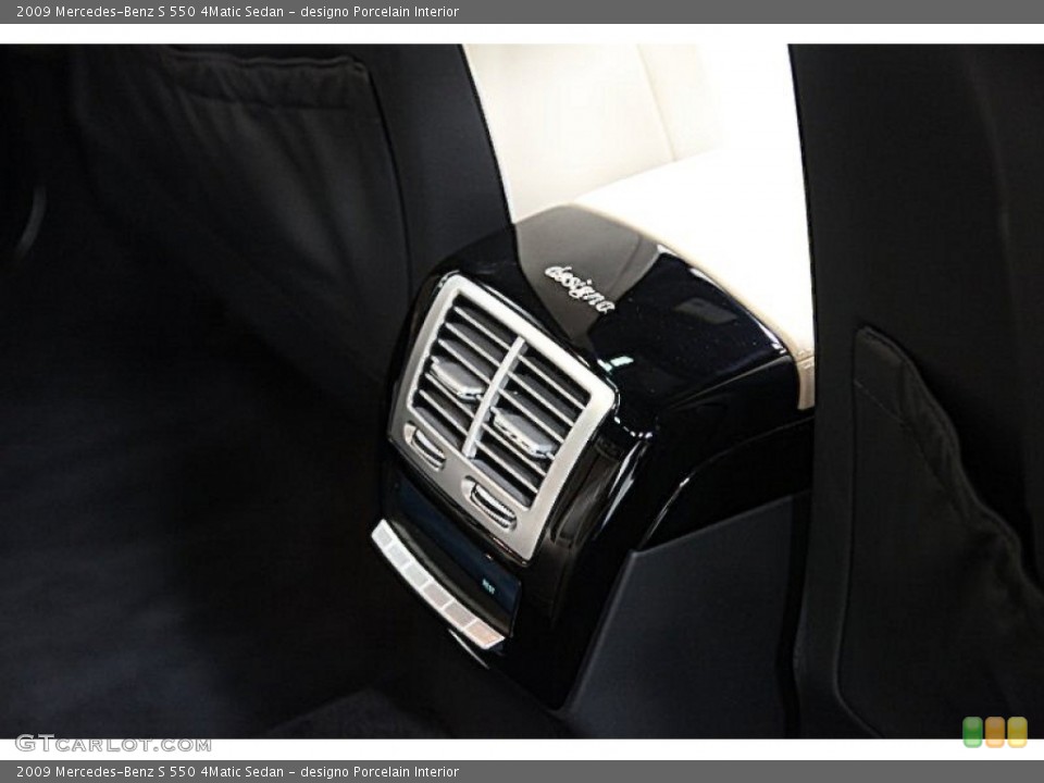 designo Porcelain Interior Controls for the 2009 Mercedes-Benz S 550 4Matic Sedan #63106706