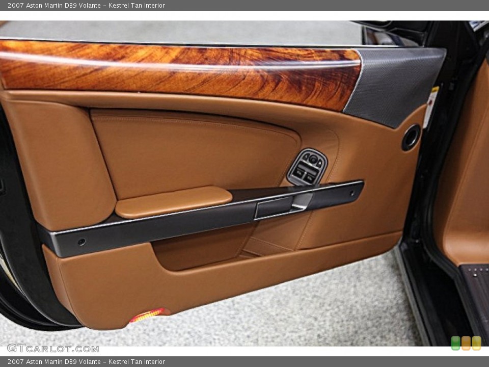 Kestrel Tan Interior Door Panel for the 2007 Aston Martin DB9 Volante #63107435