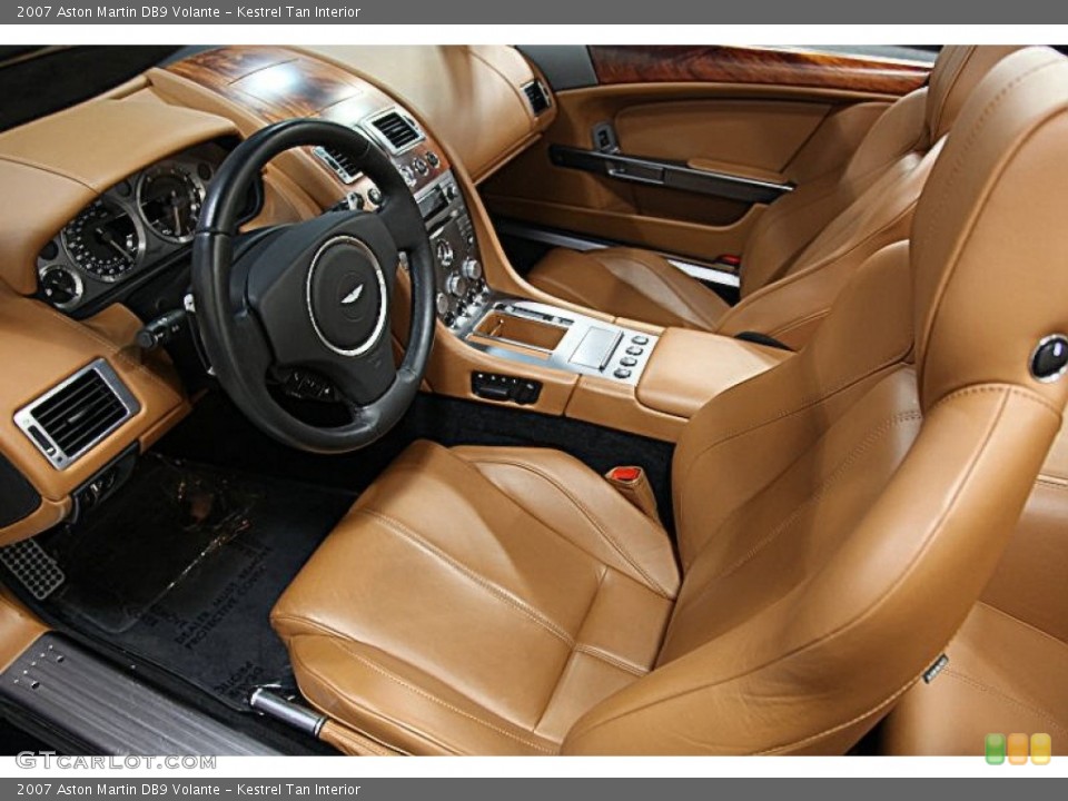 Kestrel Tan Interior Photo for the 2007 Aston Martin DB9 Volante #63107444
