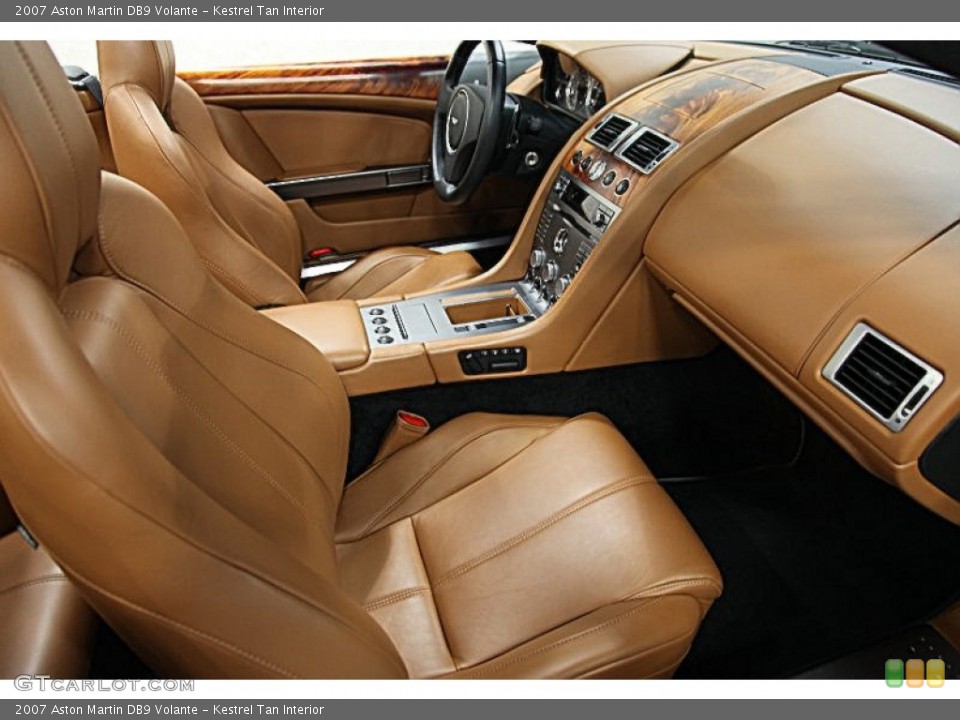 Kestrel Tan Interior Photo for the 2007 Aston Martin DB9 Volante #63107465