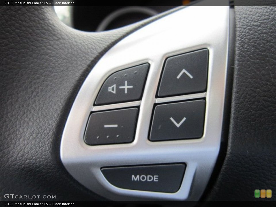 Black Interior Controls for the 2012 Mitsubishi Lancer ES #63107642