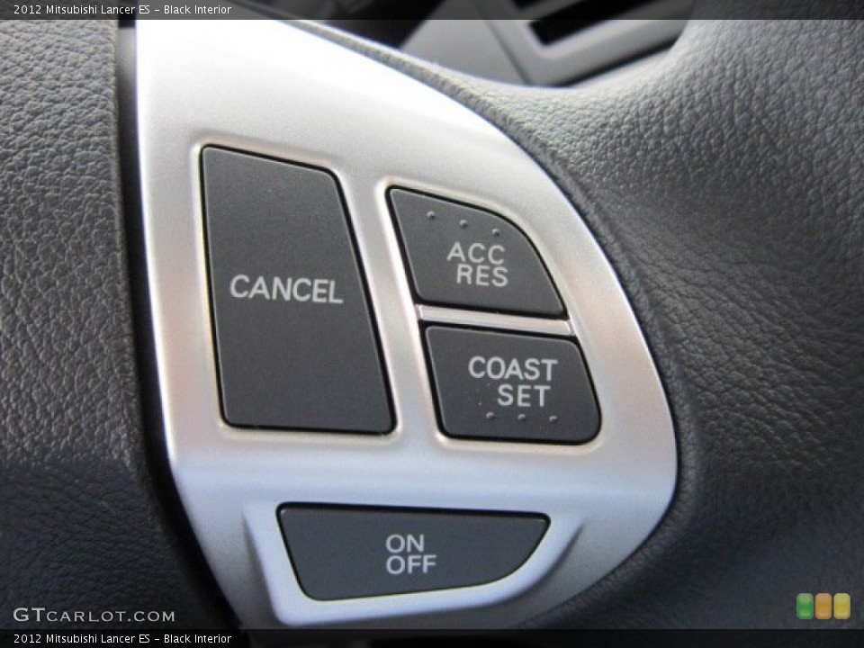 Black Interior Controls for the 2012 Mitsubishi Lancer ES #63107651