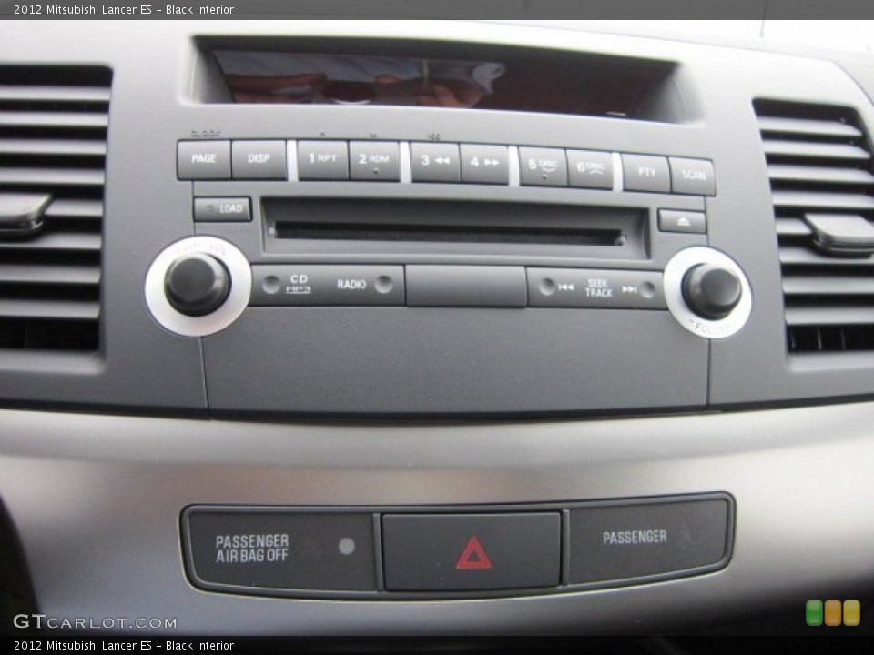Black Interior Audio System for the 2012 Mitsubishi Lancer ES #63107660