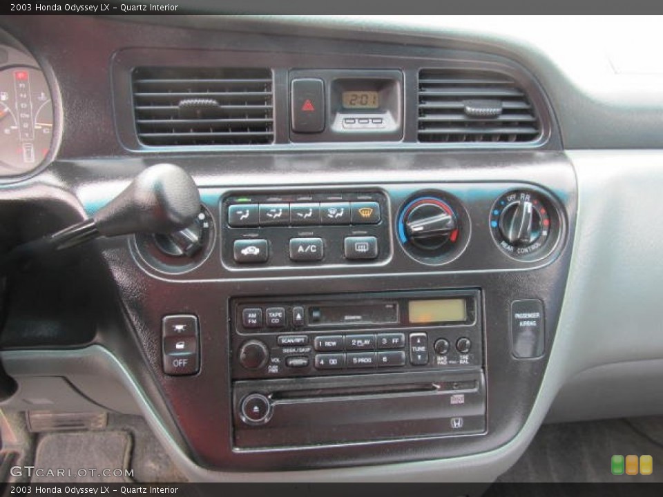 Quartz Interior Controls for the 2003 Honda Odyssey LX #63107881