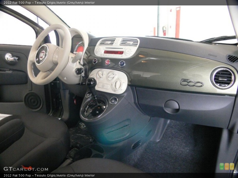 Tessuto Grigio/Avorio (Grey/Ivory) Interior Dashboard for the 2012 Fiat 500 Pop #63108557