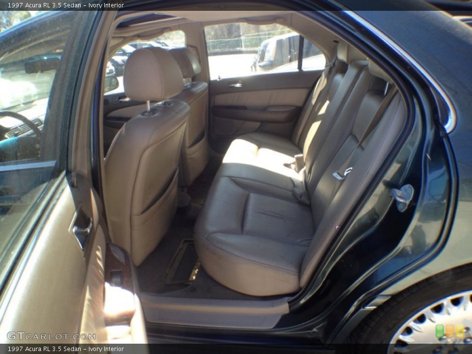 Ivory Interior Rear Seat for the 1997 Acura RL 3.5 Sedan #63109598