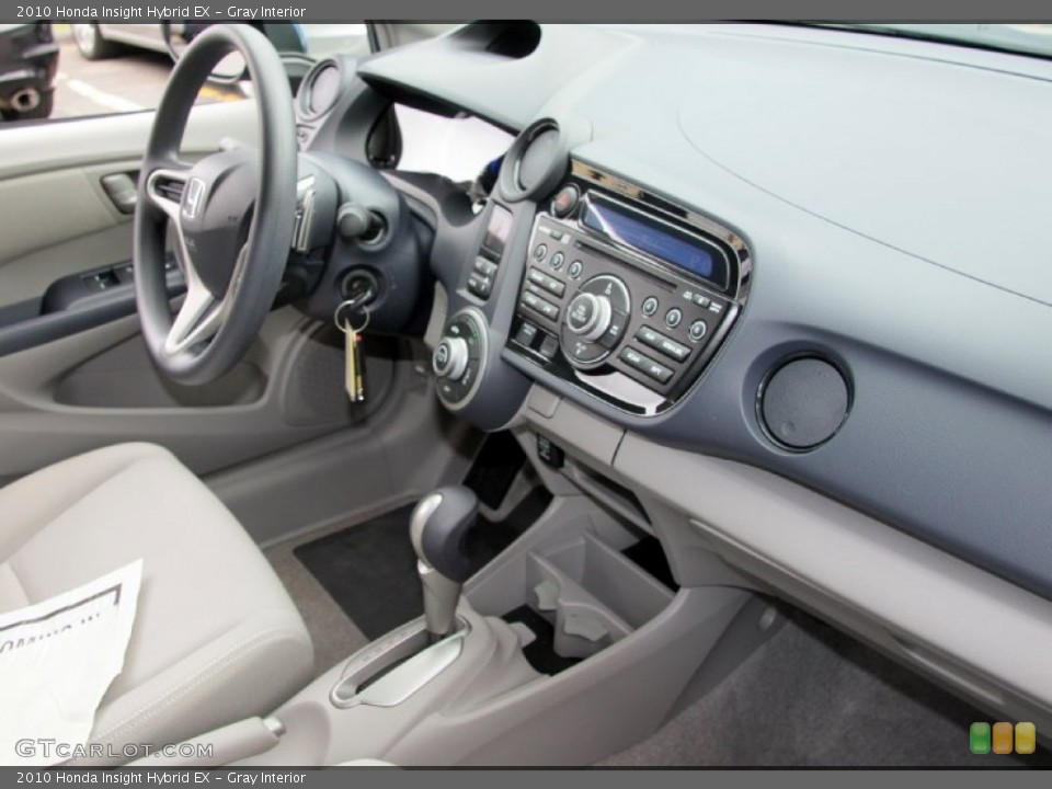 Gray Interior Dashboard for the 2010 Honda Insight Hybrid EX #63111593