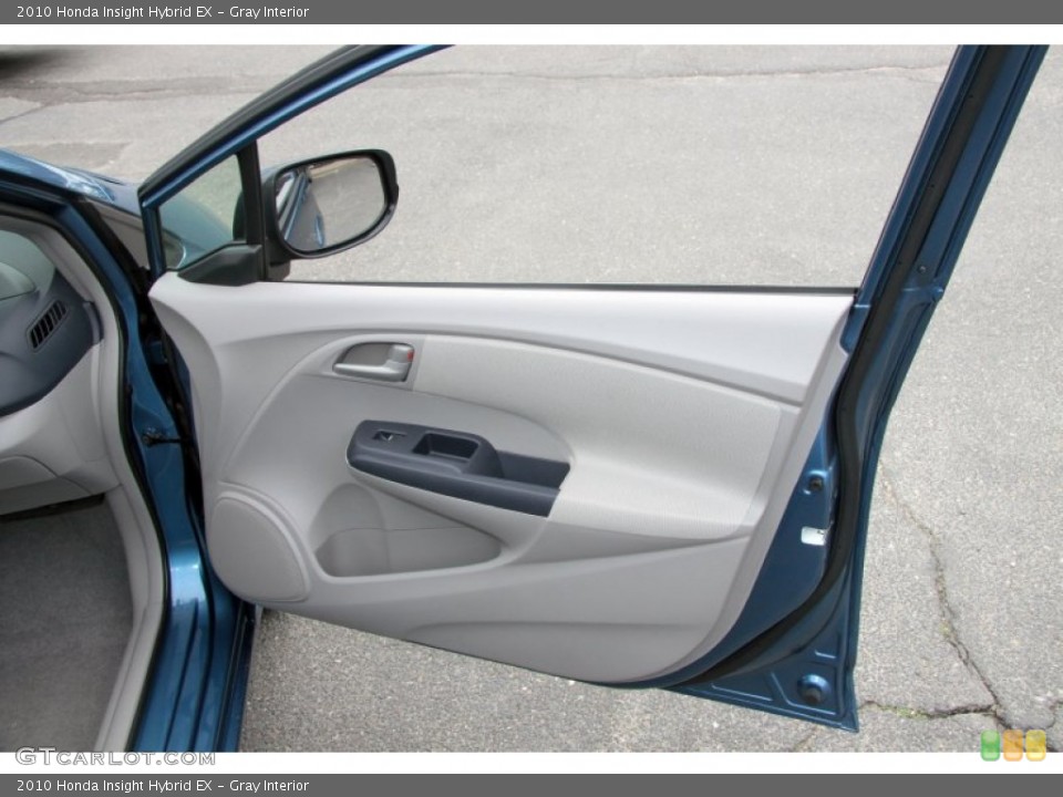 Gray Interior Door Panel for the 2010 Honda Insight Hybrid EX #63111683