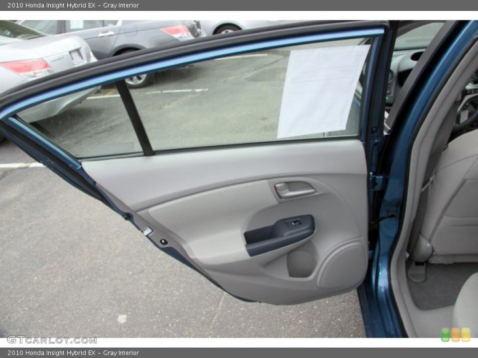 Gray Interior Door Panel for the 2010 Honda Insight Hybrid EX #63111701