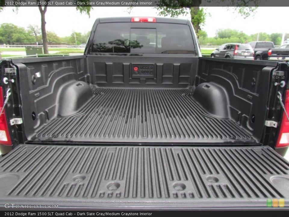 Dark Slate Gray/Medium Graystone Interior Trunk for the 2012 Dodge Ram 1500 SLT Quad Cab #63114584