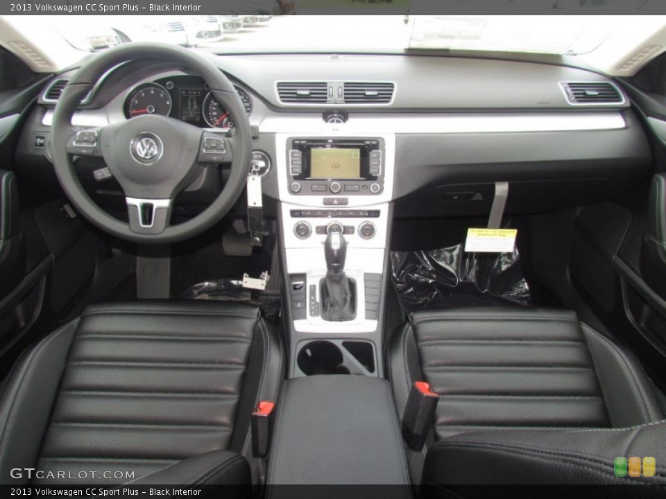 Black Interior Dashboard for the 2013 Volkswagen CC Sport Plus #63115934