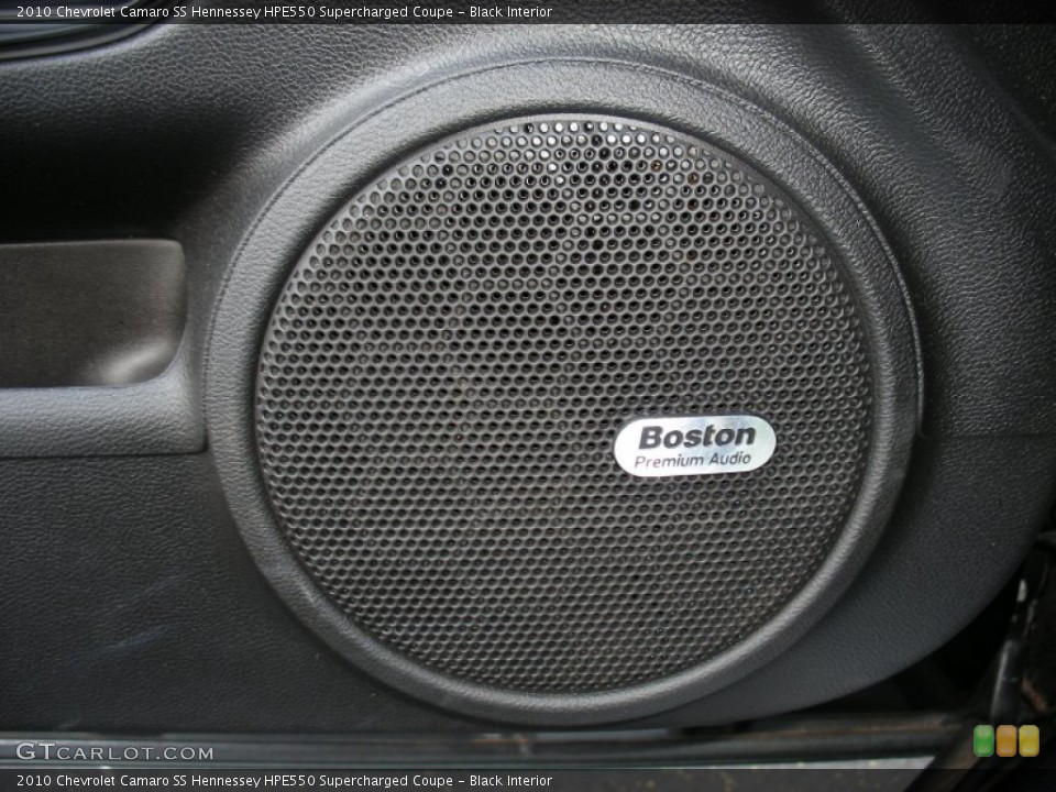 Black Interior Audio System for the 2010 Chevrolet Camaro SS Hennessey HPE550 Supercharged Coupe #63120875