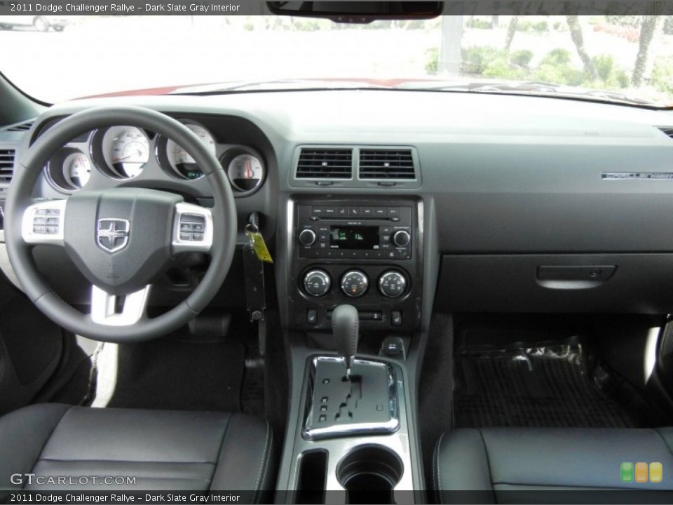 Dark Slate Gray Interior Dashboard for the 2011 Dodge Challenger Rallye #63121718