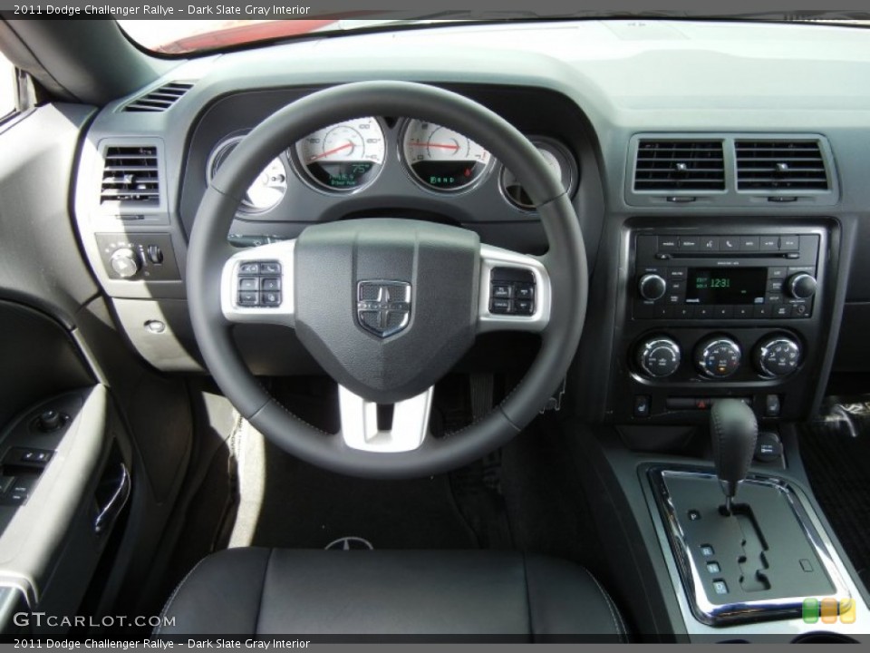 Dark Slate Gray Interior Dashboard for the 2011 Dodge Challenger Rallye #63121727
