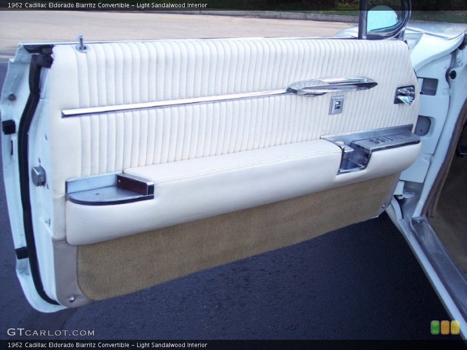 Light Sandalwood Interior Door Panel for the 1962 Cadillac Eldorado Biarritz Convertible #63124040