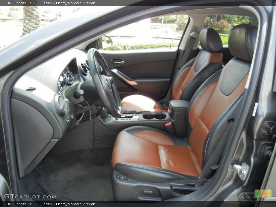 Ebony/Morocco Interior Photo for the 2007 Pontiac G6 GTP Sedan #63124106