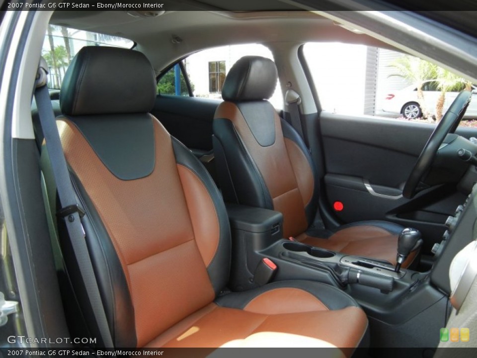 Ebony/Morocco Interior Photo for the 2007 Pontiac G6 GTP Sedan #63124166