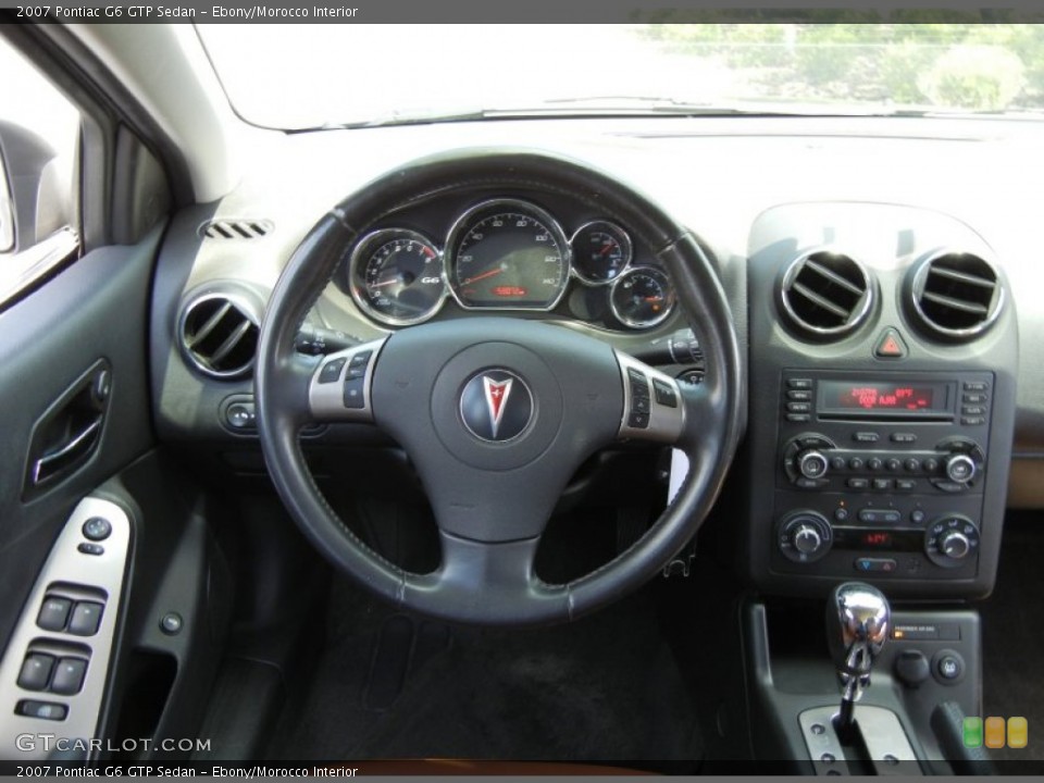 Ebony/Morocco Interior Controls for the 2007 Pontiac G6 GTP Sedan #63124196