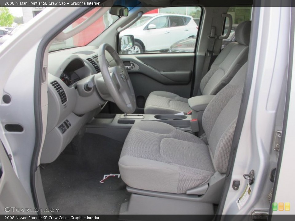 Graphite Interior Photo for the 2008 Nissan Frontier SE Crew Cab #63124874