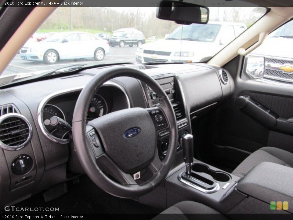 Black Interior Photo for the 2010 Ford Explorer XLT 4x4 #63125018