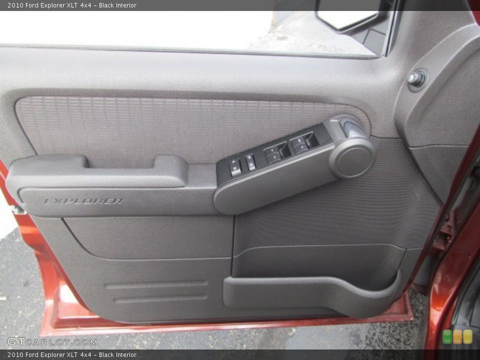 Black Interior Door Panel for the 2010 Ford Explorer XLT 4x4 #63125029
