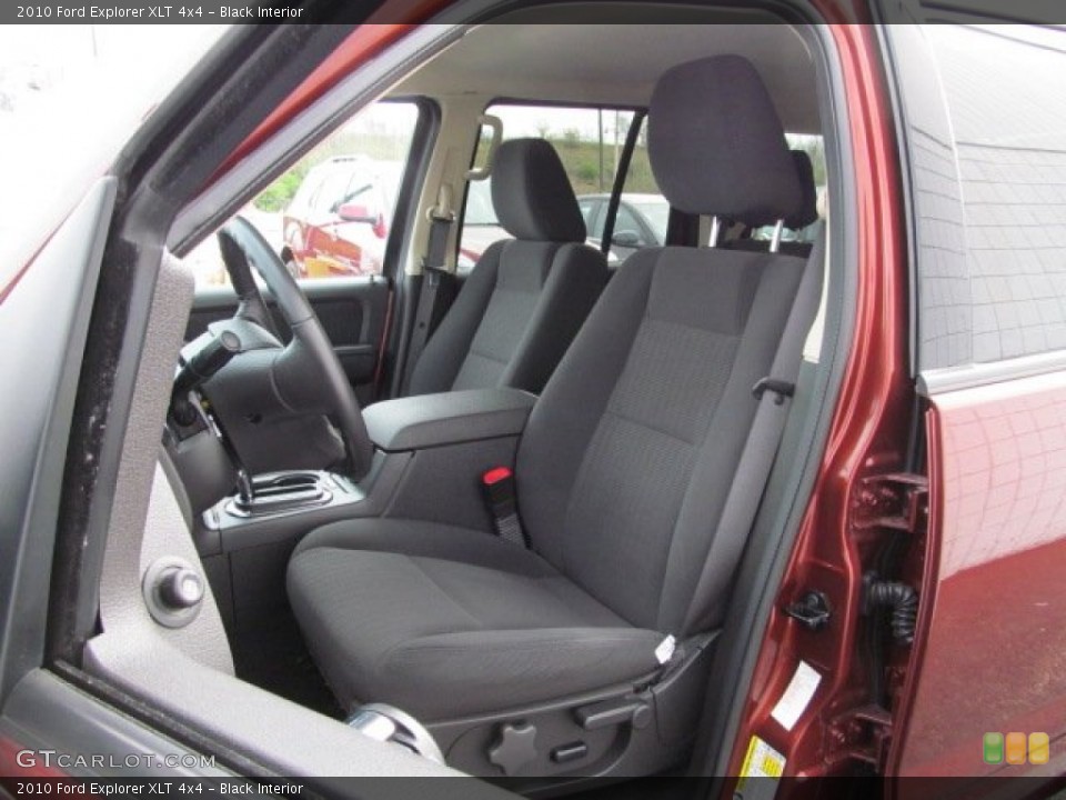 Black Interior Photo for the 2010 Ford Explorer XLT 4x4 #63125039