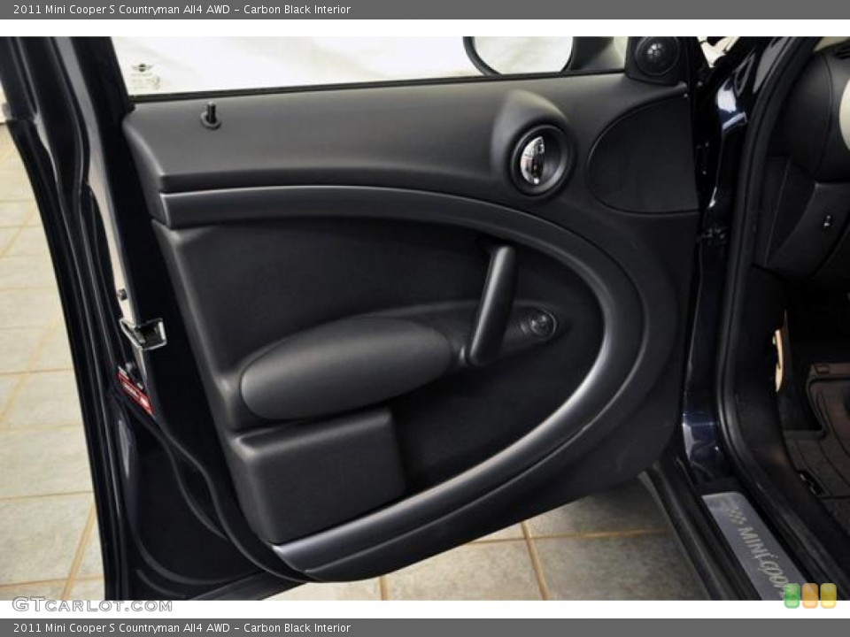 Carbon Black Interior Door Panel for the 2011 Mini Cooper S Countryman All4 AWD #63128189
