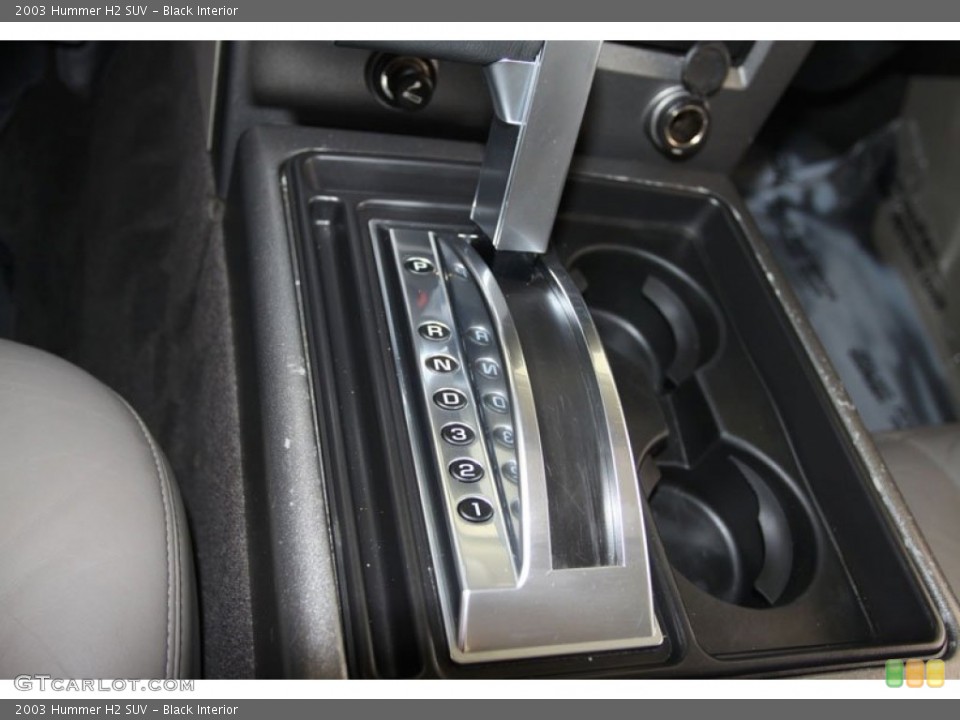 Black Interior Transmission for the 2003 Hummer H2 SUV #63135154