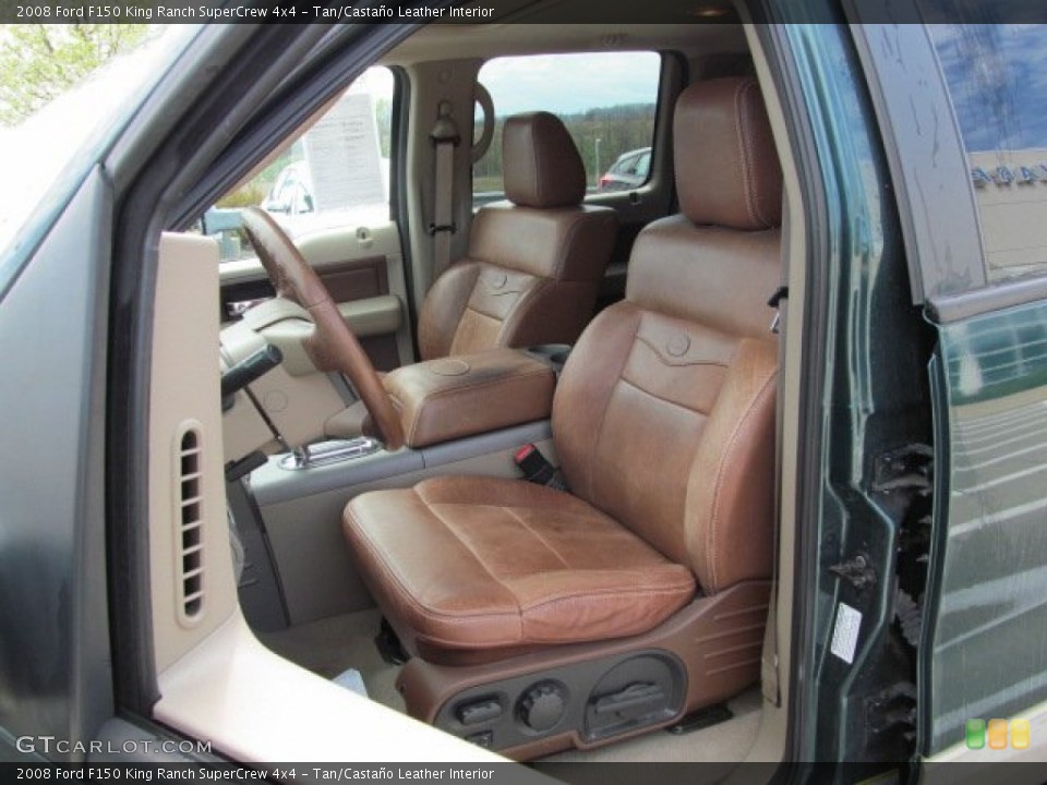 Tan/Castaño Leather Interior Photo for the 2008 Ford F150 King Ranch SuperCrew 4x4 #63142738