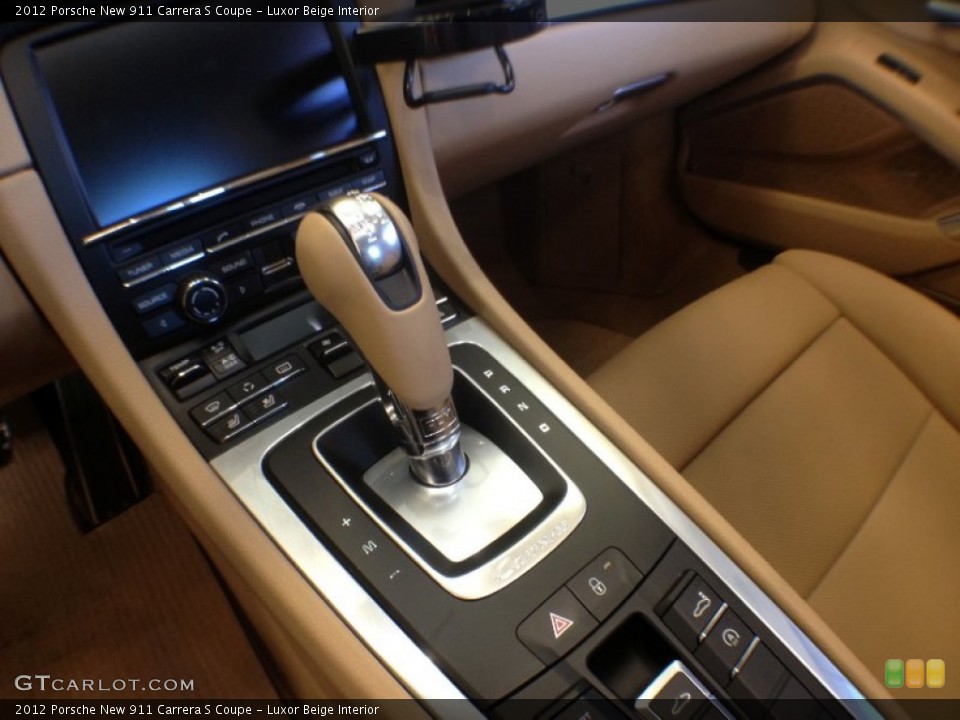 Luxor Beige Interior Transmission for the 2012 Porsche New 911 Carrera S Coupe #63142988