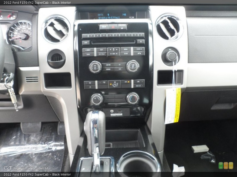 Black Interior Controls for the 2012 Ford F150 FX2 SuperCab #63143359