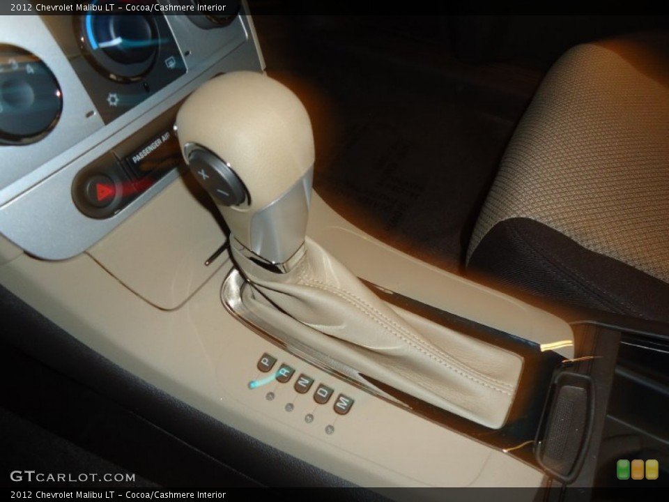 Cocoa/Cashmere Interior Transmission for the 2012 Chevrolet Malibu LT #63145696