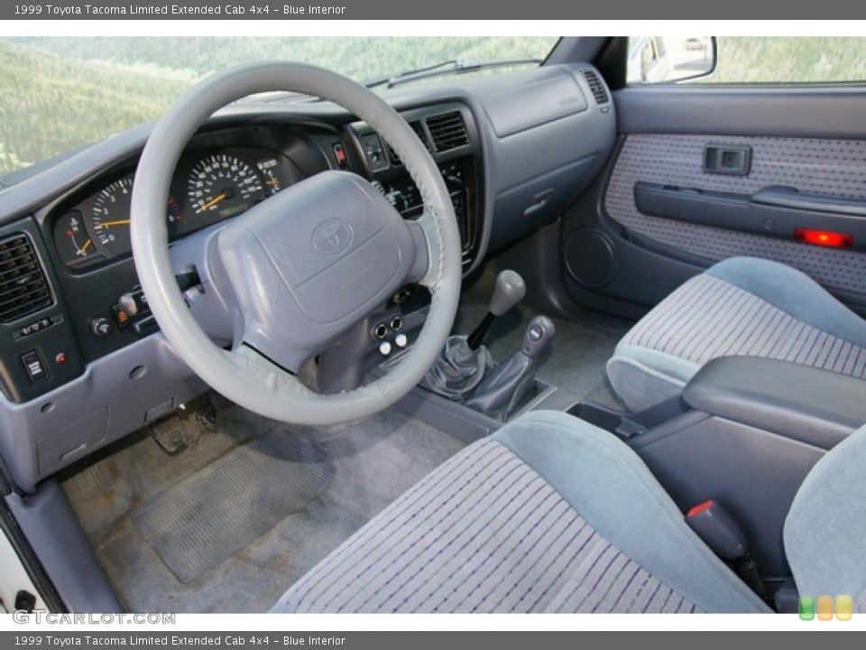 Blue Interior Photo for the 1999 Toyota Tacoma Limited Extended Cab 4x4 #63146266