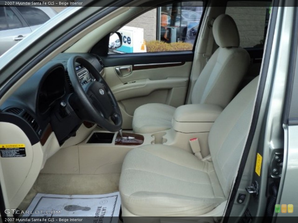 Beige Interior Photo for the 2007 Hyundai Santa Fe GLS #63146413