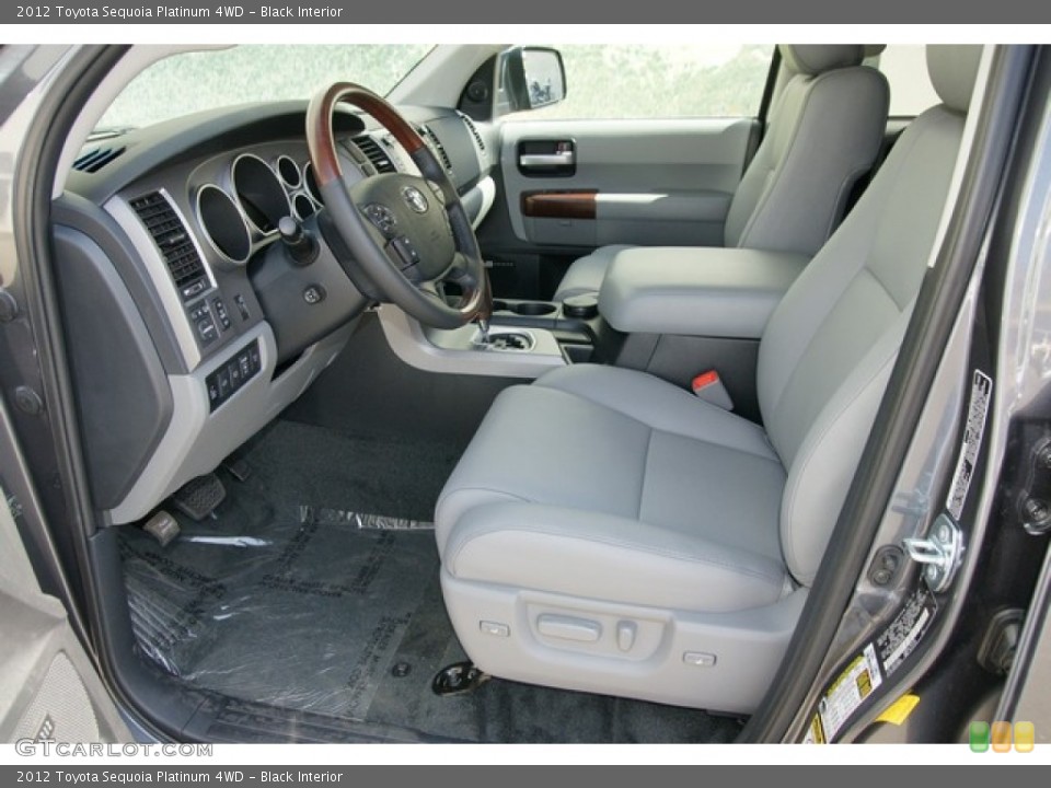 Black Interior Photo for the 2012 Toyota Sequoia Platinum 4WD #63149584